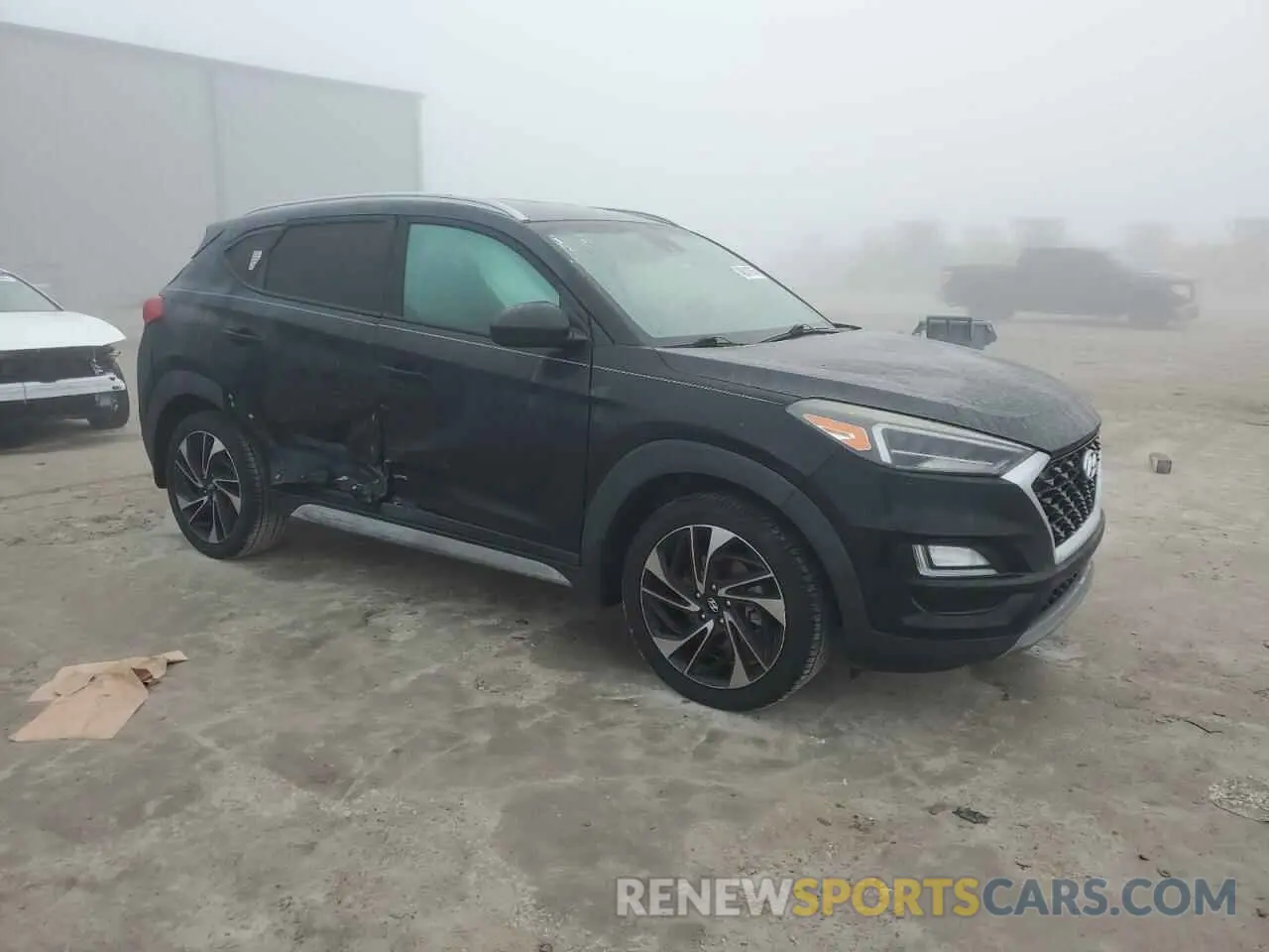 4 Photograph of a damaged car KM8J33AL2KU892345 HYUNDAI TUCSON 2019