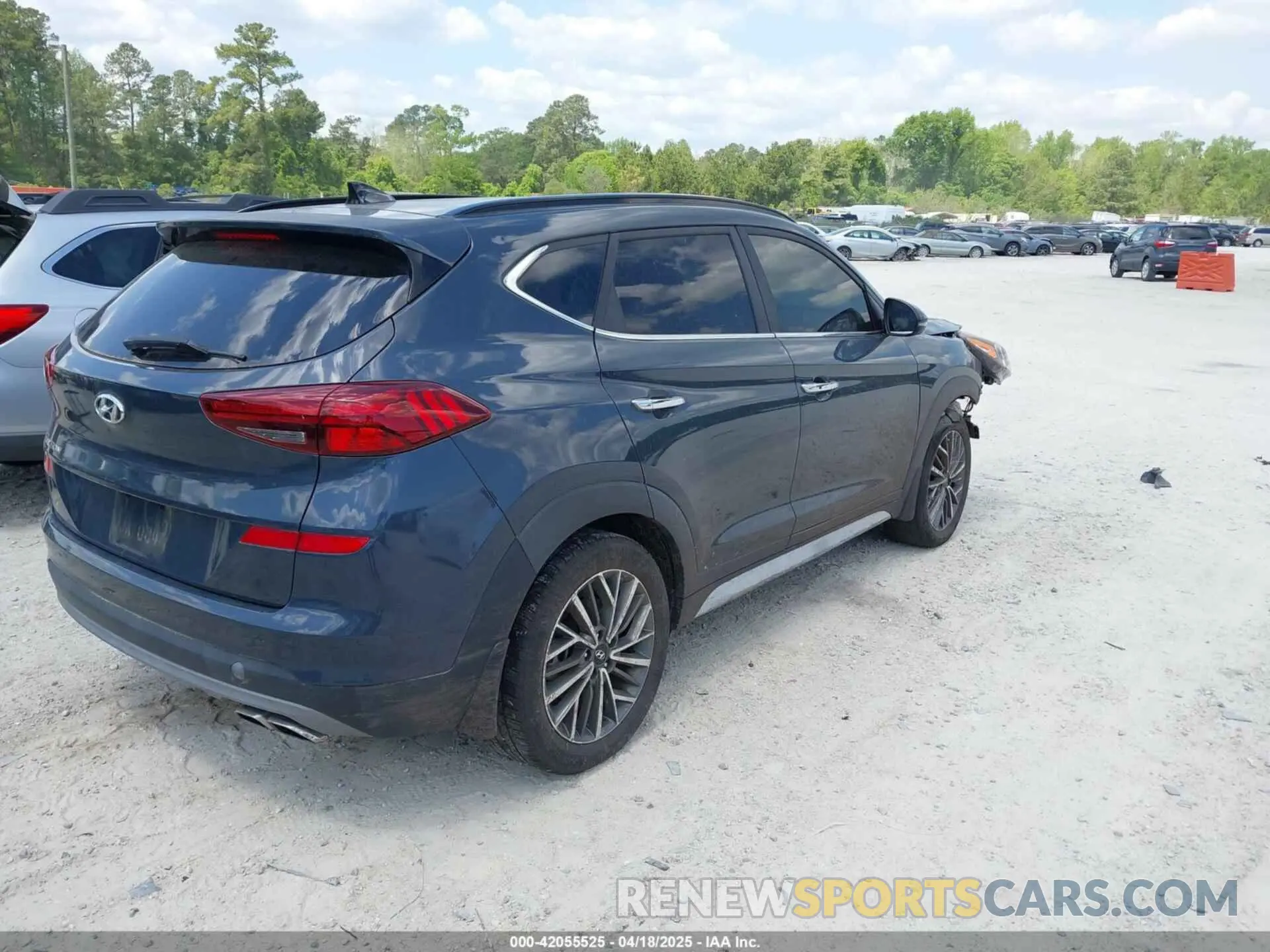 4 Фотография поврежденного автомобиля KM8J33AL2KU909919 HYUNDAI TUCSON 2019