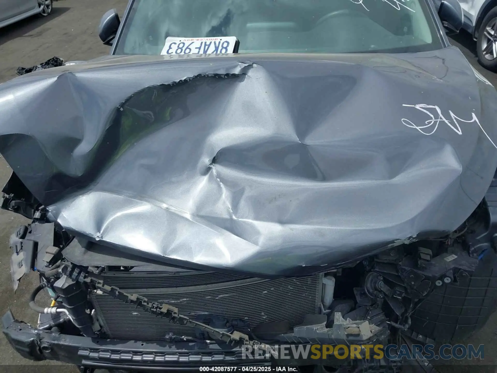 10 Photograph of a damaged car KM8J33AL2KU954388 HYUNDAI TUCSON 2019