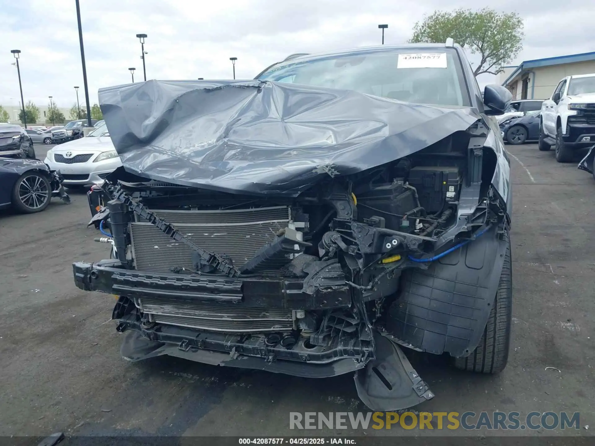 6 Photograph of a damaged car KM8J33AL2KU954388 HYUNDAI TUCSON 2019