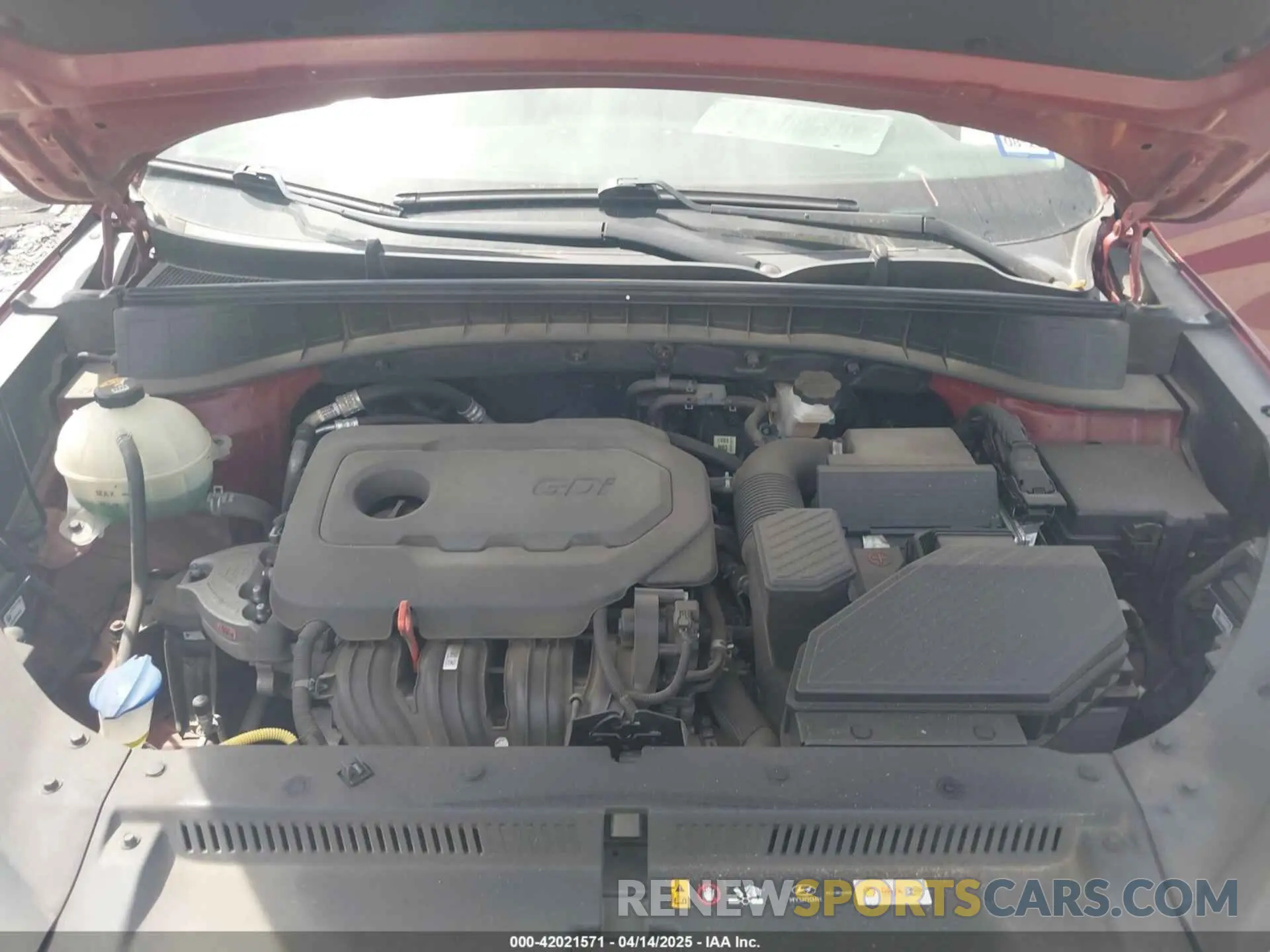 10 Photograph of a damaged car KM8J33AL3KU039436 HYUNDAI TUCSON 2019