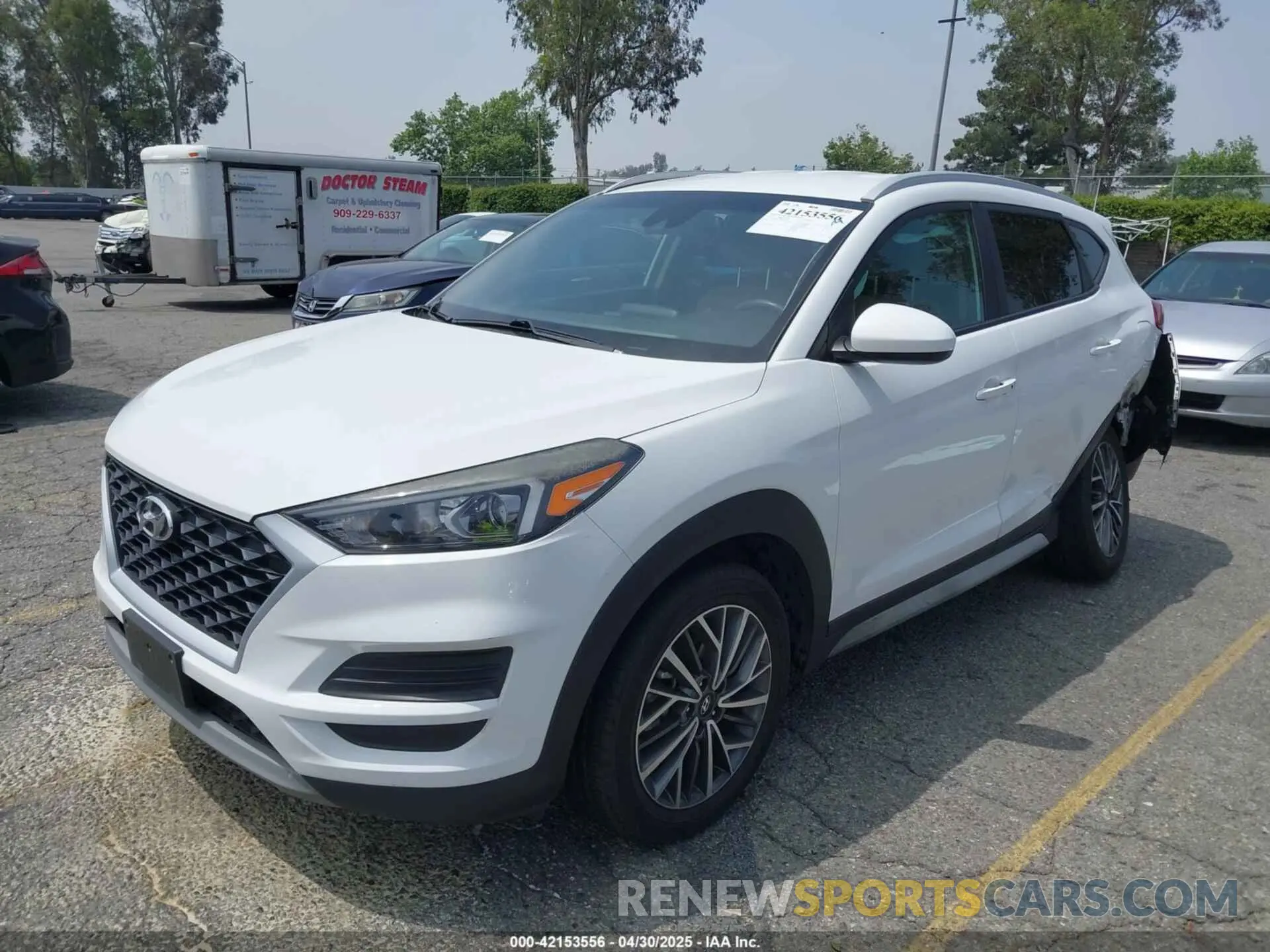 2 Фотография поврежденного автомобиля KM8J33AL5KU021603 HYUNDAI TUCSON 2019