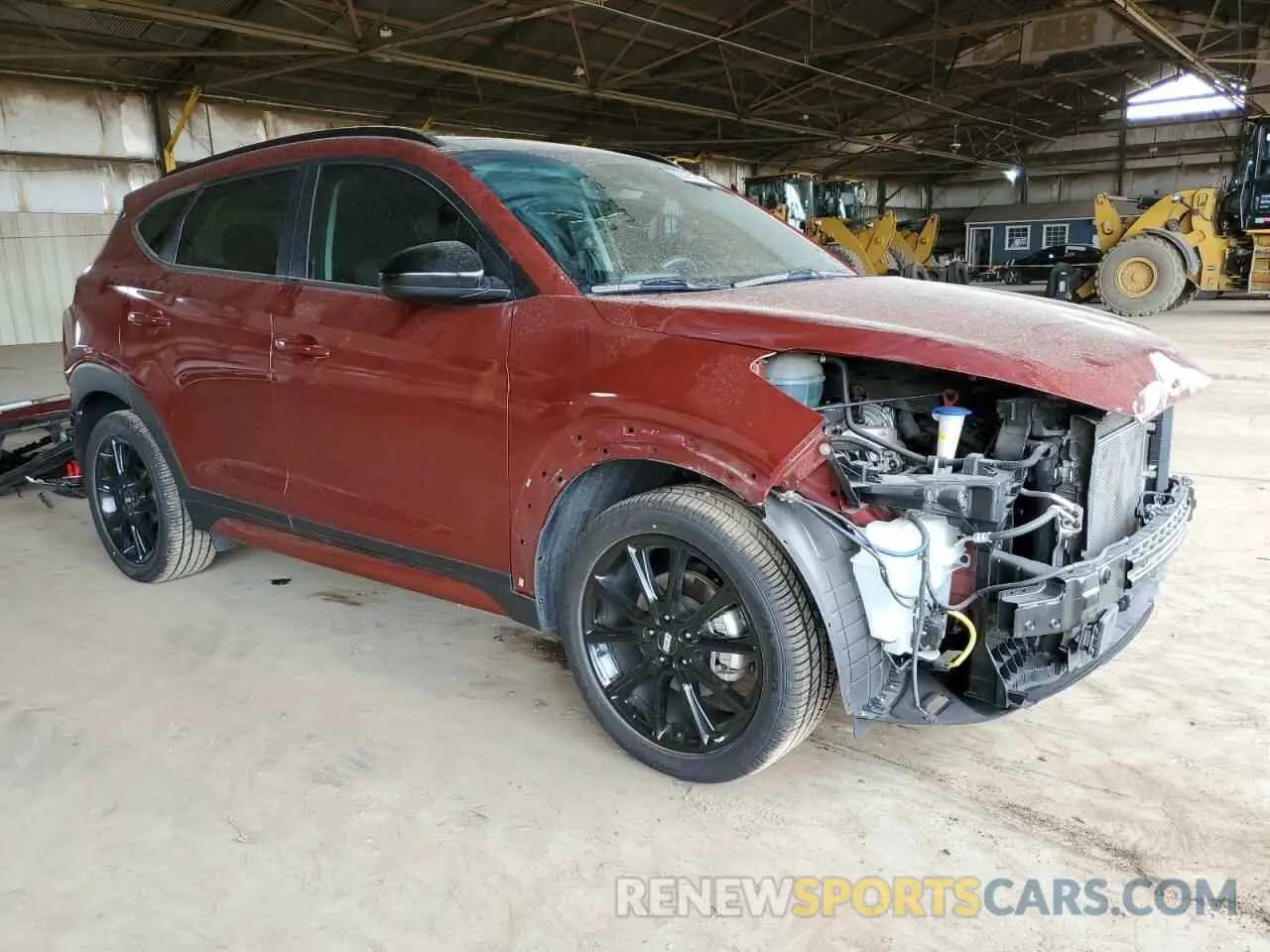 4 Photograph of a damaged car KM8J33AL5KU973100 HYUNDAI TUCSON 2019