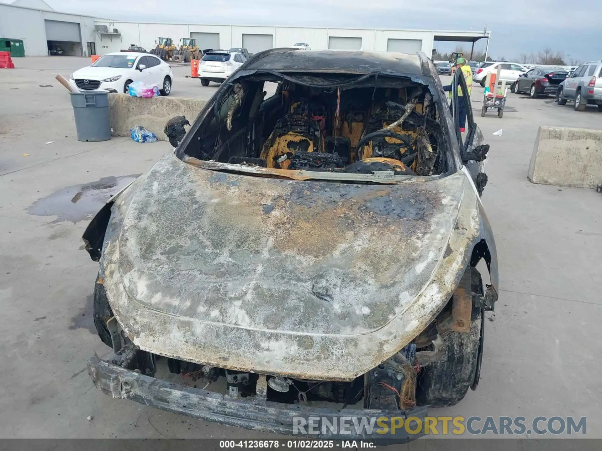 6 Photograph of a damaged car KM8J33AL6KU891196 HYUNDAI TUCSON 2019