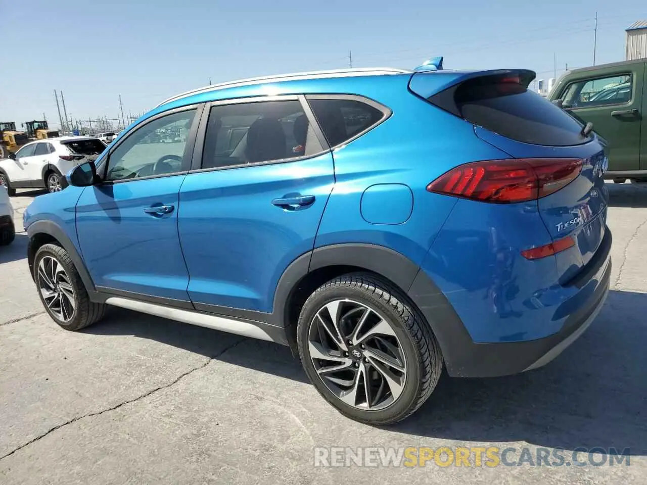 2 Фотография поврежденного автомобиля KM8J33AL6KU981447 HYUNDAI TUCSON 2019