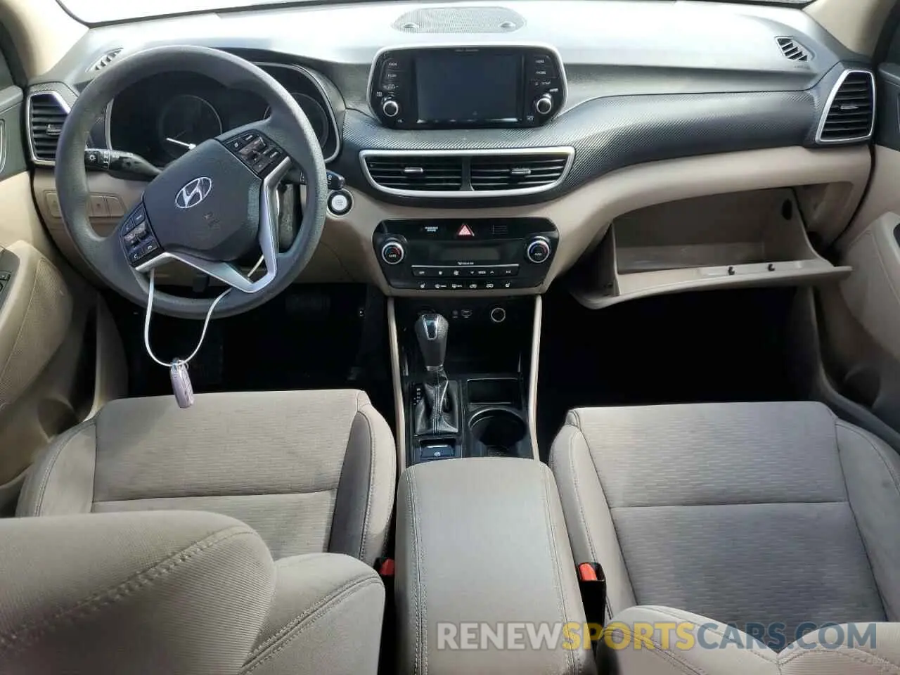 8 Фотография поврежденного автомобиля KM8J33AL7KU902299 HYUNDAI TUCSON 2019