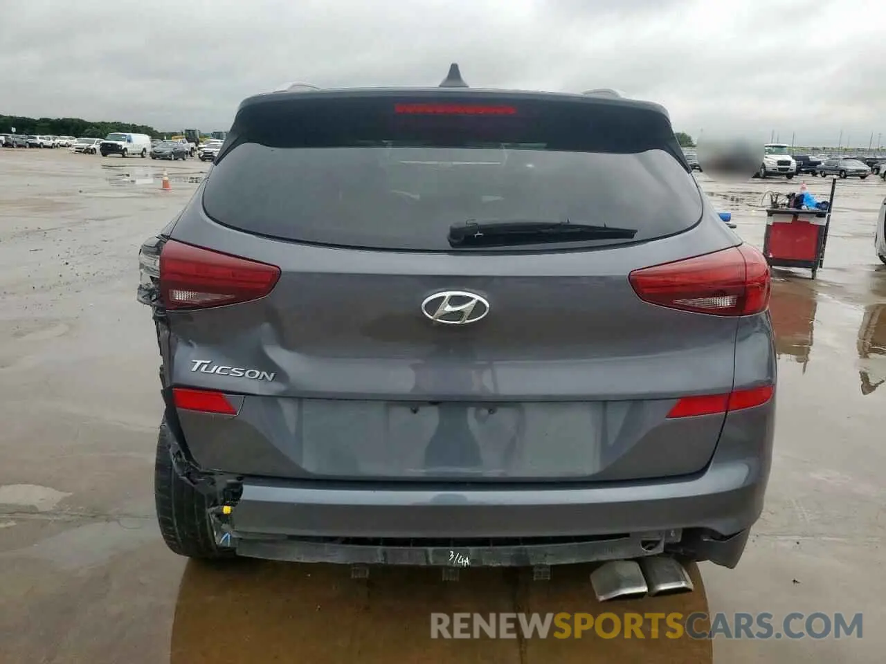 6 Фотография поврежденного автомобиля KM8J33AL7KU981070 HYUNDAI TUCSON 2019