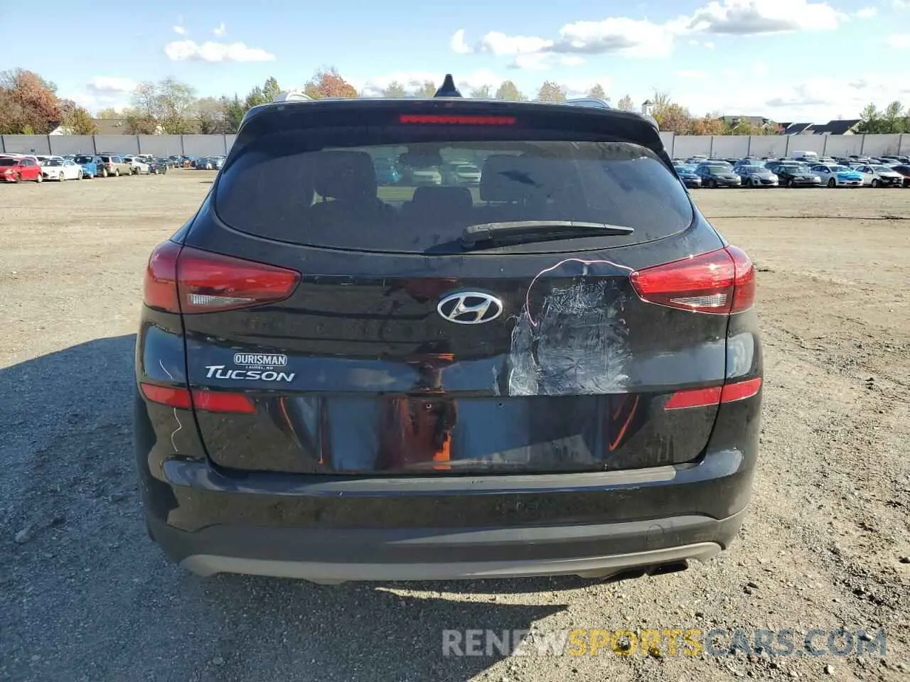 6 Photograph of a damaged car KM8J33AL8KU056586 HYUNDAI TUCSON 2019
