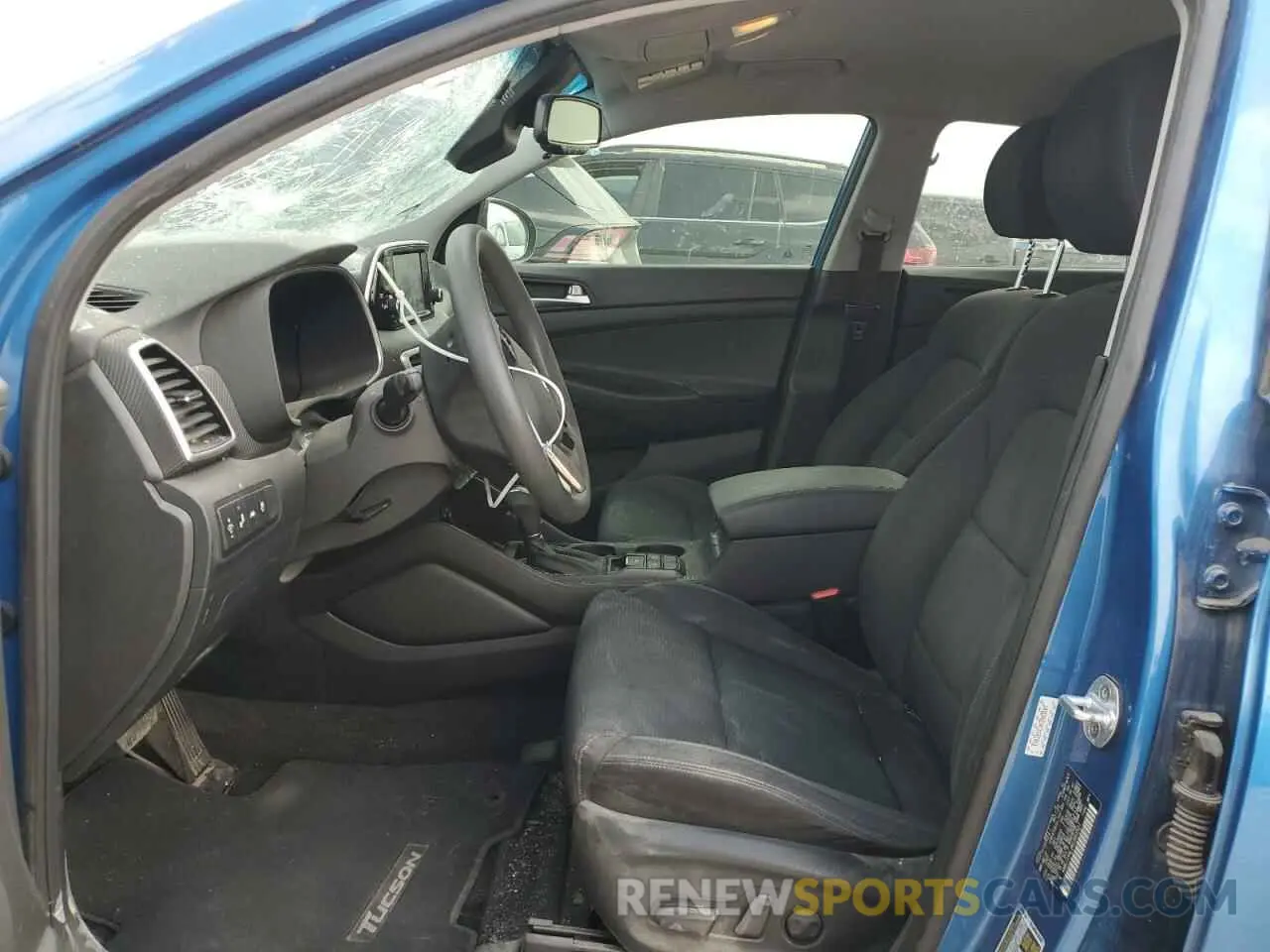 7 Photograph of a damaged car KM8J33AL8KU983507 HYUNDAI TUCSON 2019