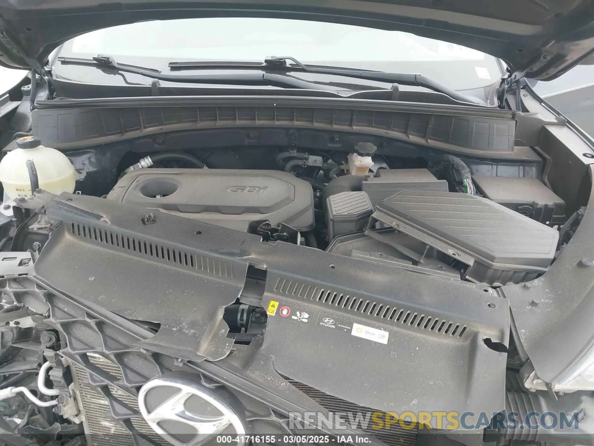 10 Photograph of a damaged car KM8J33AL9KU972838 HYUNDAI TUCSON 2019