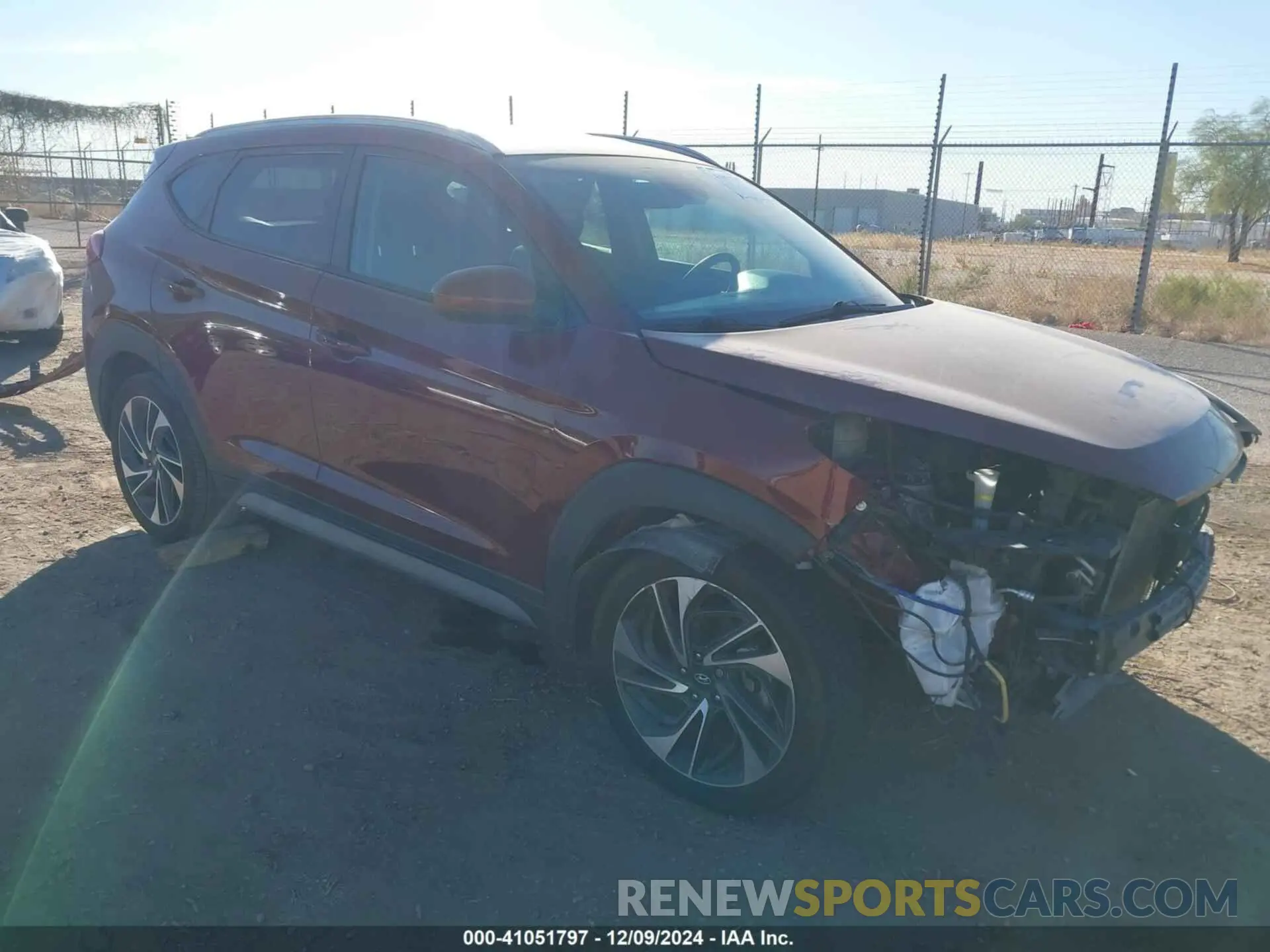 1 Фотография поврежденного автомобиля KM8J33AL9KU981359 HYUNDAI TUCSON 2019