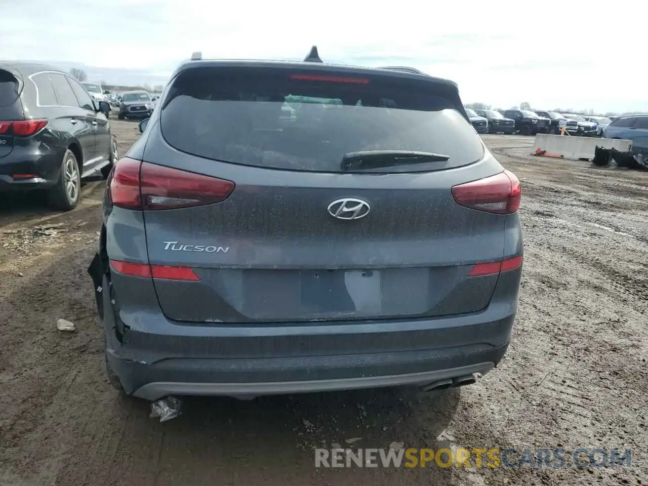 6 Photograph of a damaged car KM8J33ALXKU023556 HYUNDAI TUCSON 2019