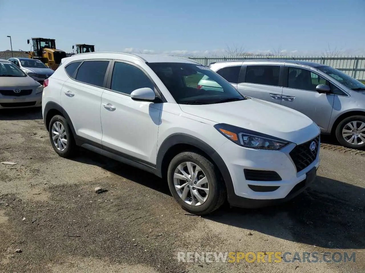 4 Photograph of a damaged car KM8J3CA40KU070717 HYUNDAI TUCSON 2019