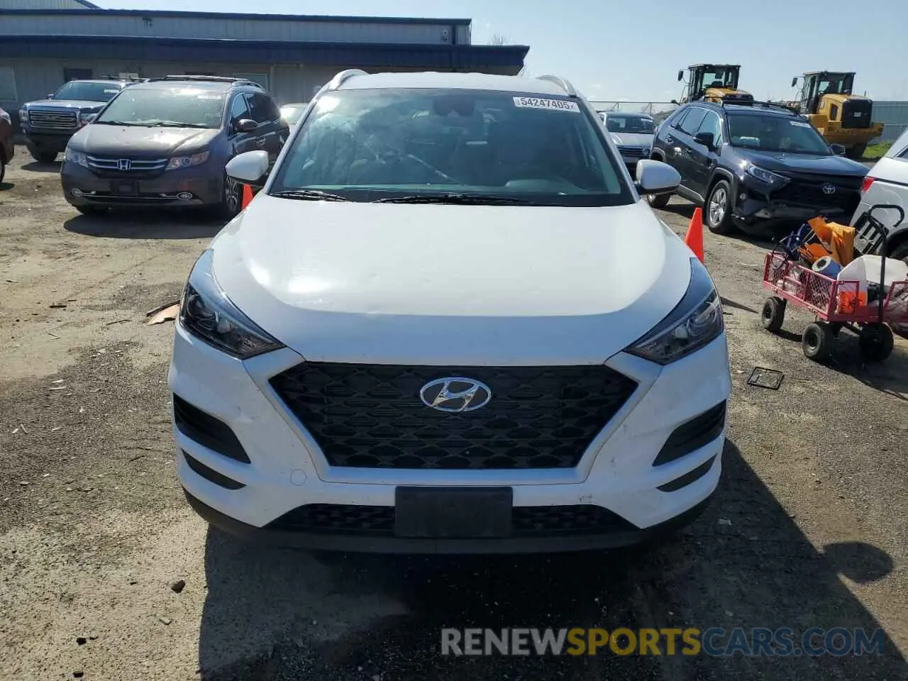 5 Photograph of a damaged car KM8J3CA40KU070717 HYUNDAI TUCSON 2019