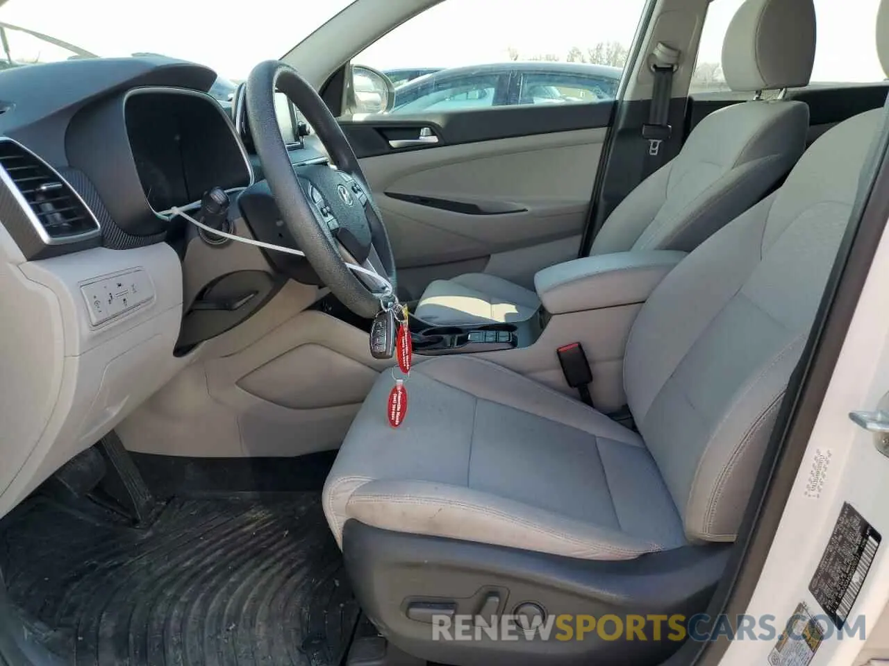 7 Photograph of a damaged car KM8J3CA40KU070717 HYUNDAI TUCSON 2019