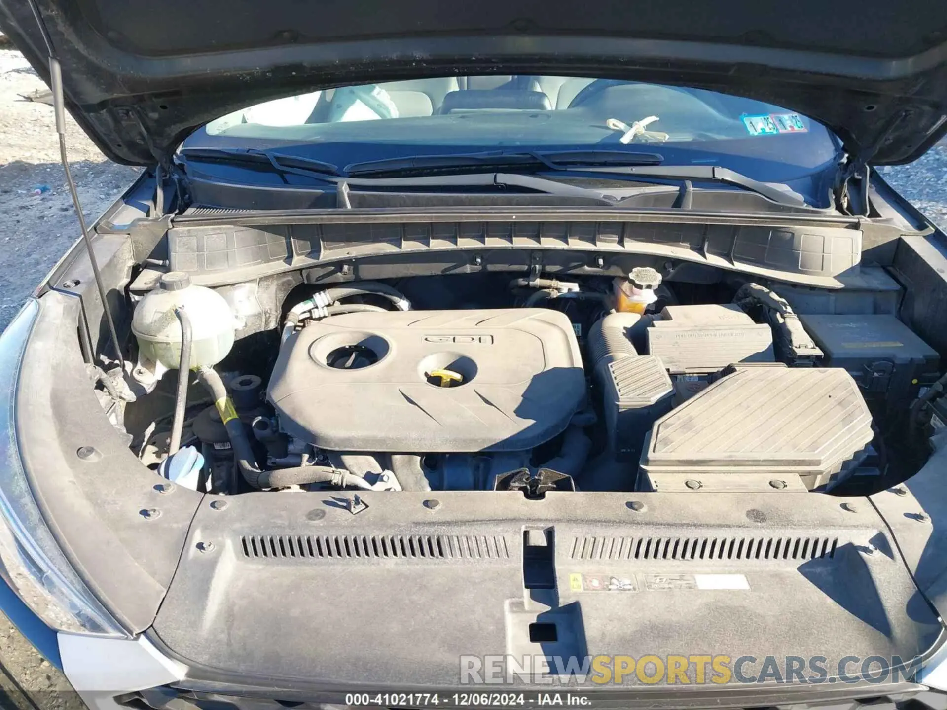 10 Photograph of a damaged car KM8J3CA40KU878596 HYUNDAI TUCSON 2019