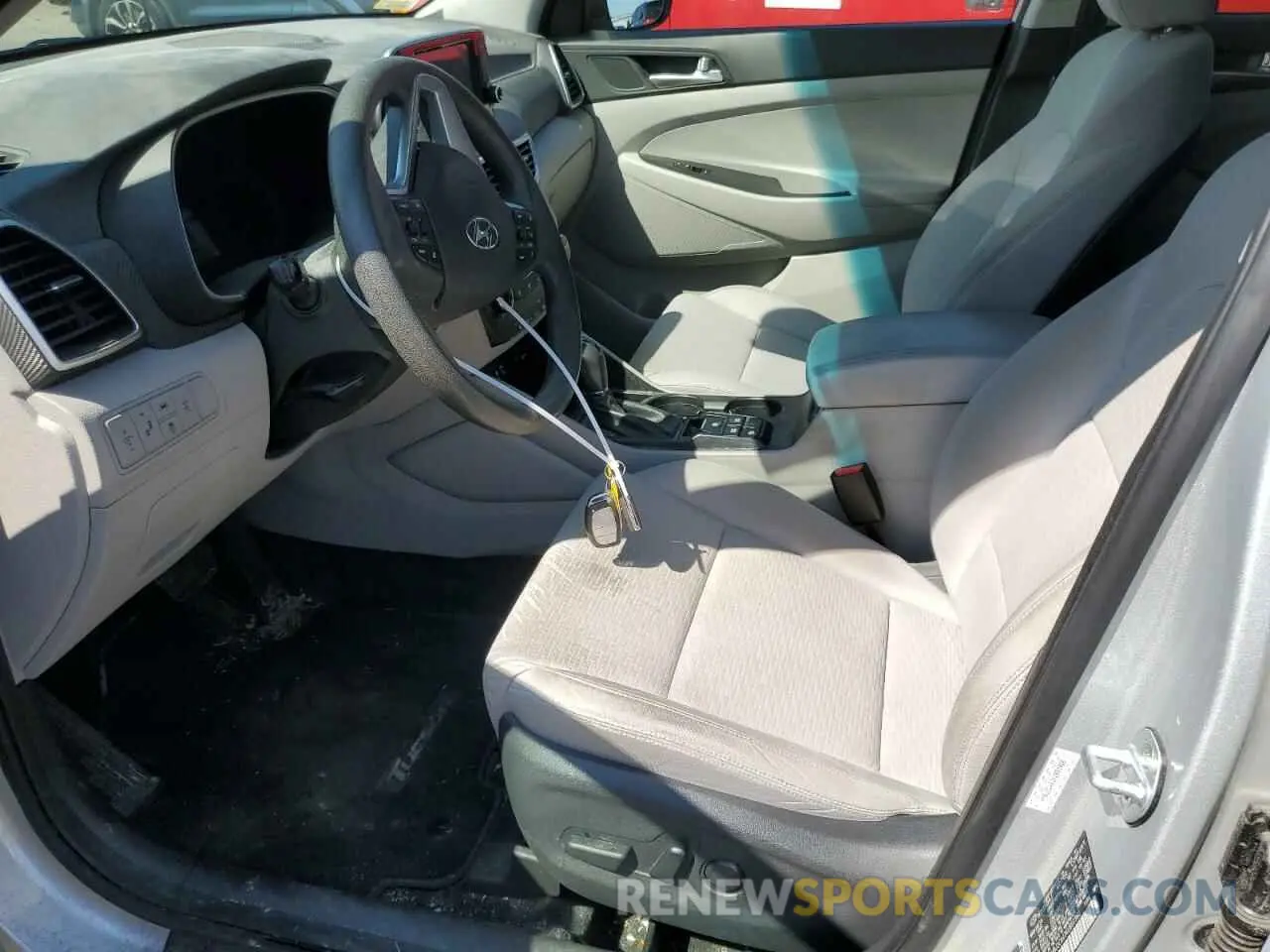 7 Photograph of a damaged car KM8J3CA41KU991960 HYUNDAI TUCSON 2019