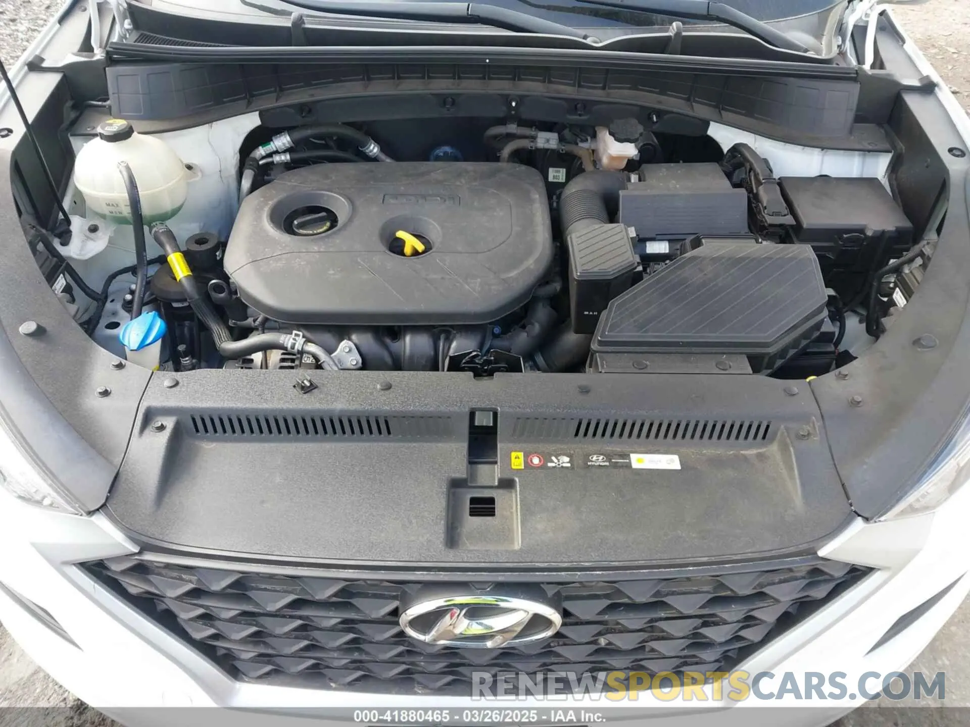 10 Photograph of a damaged car KM8J3CA42KU013032 HYUNDAI TUCSON 2019