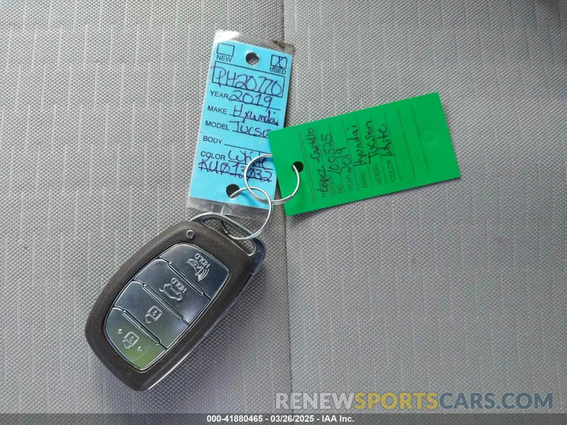 11 Photograph of a damaged car KM8J3CA42KU013032 HYUNDAI TUCSON 2019