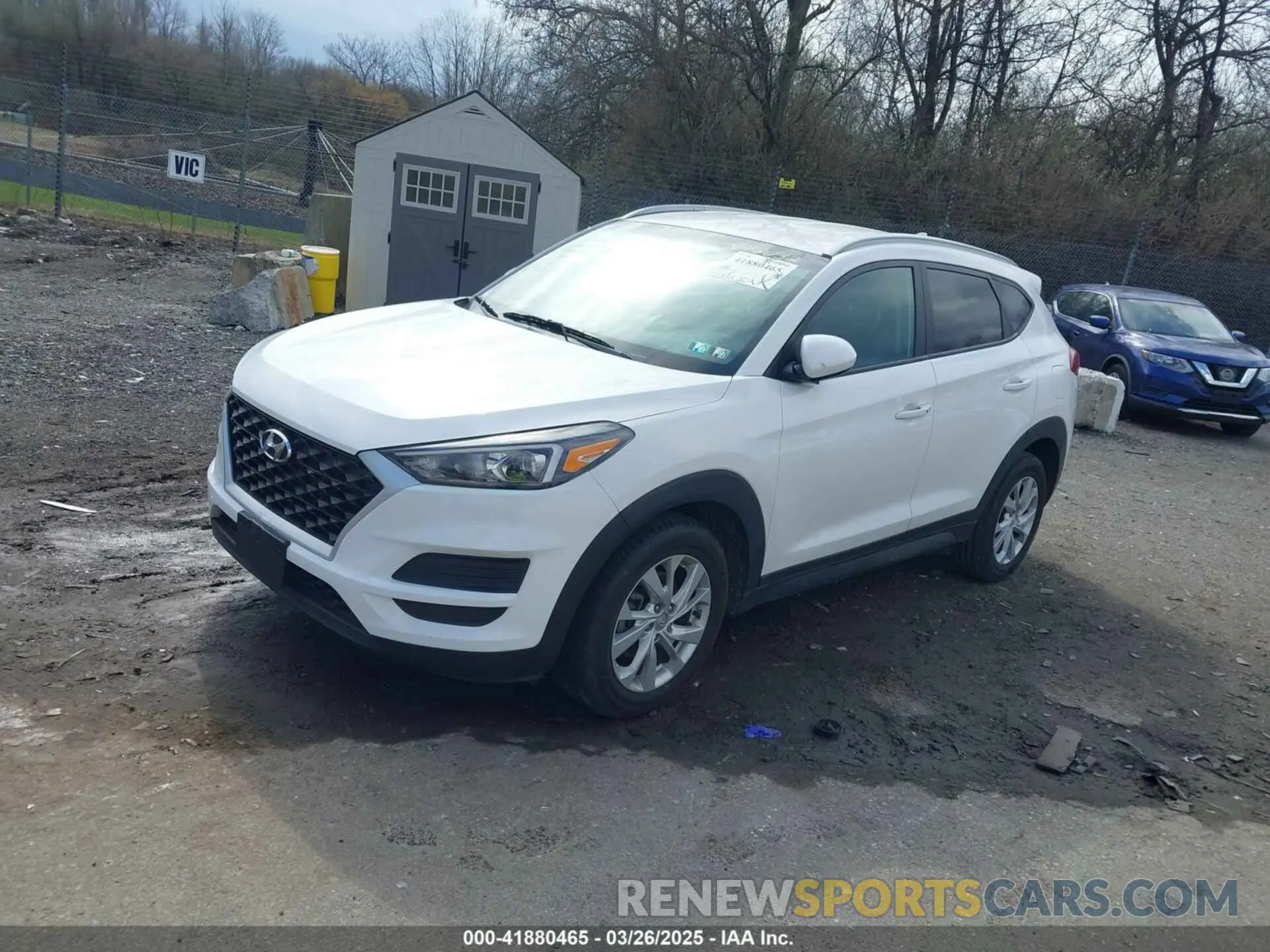 2 Photograph of a damaged car KM8J3CA42KU013032 HYUNDAI TUCSON 2019