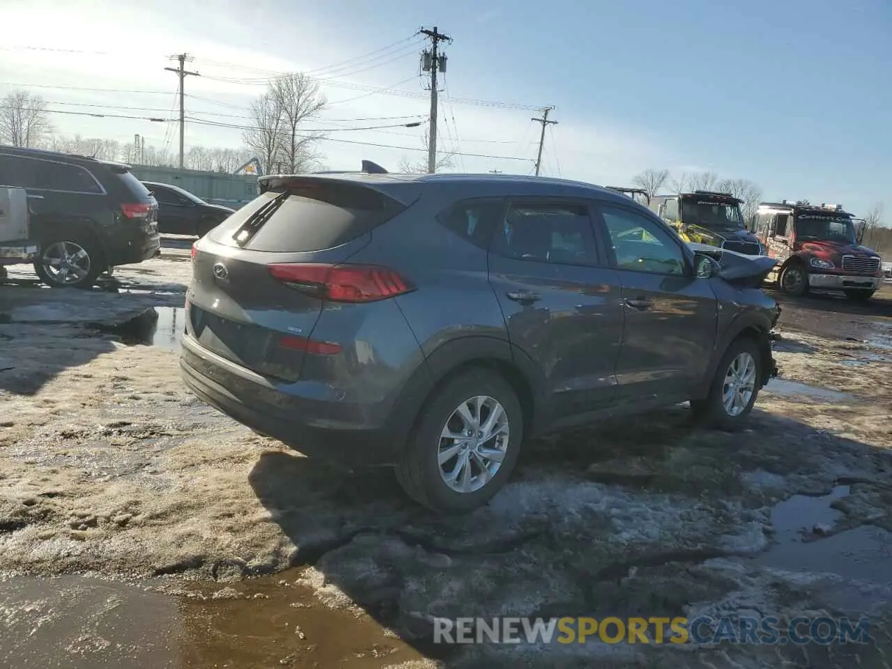 3 Photograph of a damaged car KM8J3CA42KU051053 HYUNDAI TUCSON 2019