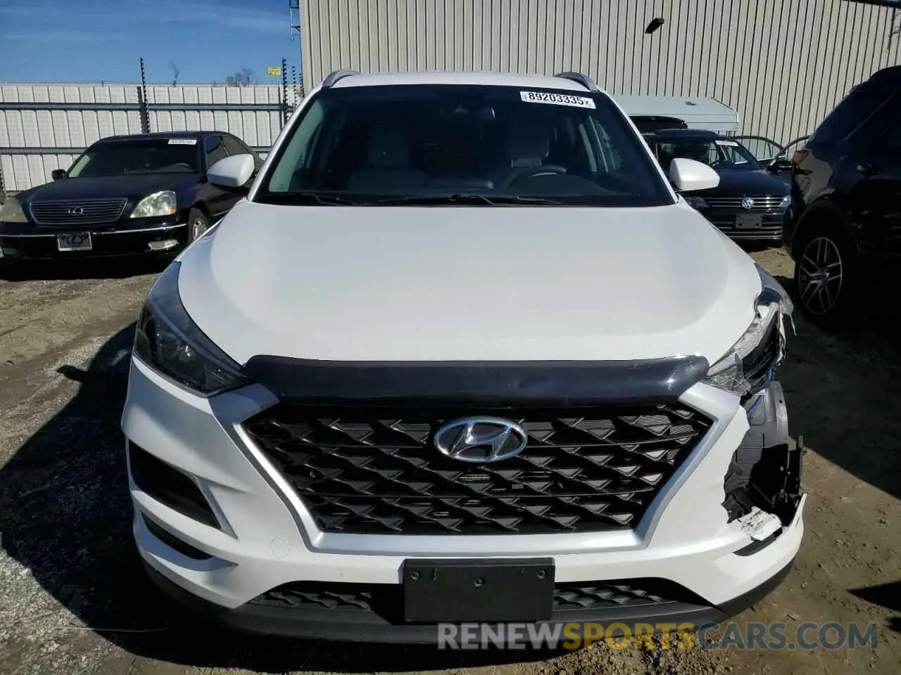5 Photograph of a damaged car KM8J3CA43KU034309 HYUNDAI TUCSON 2019