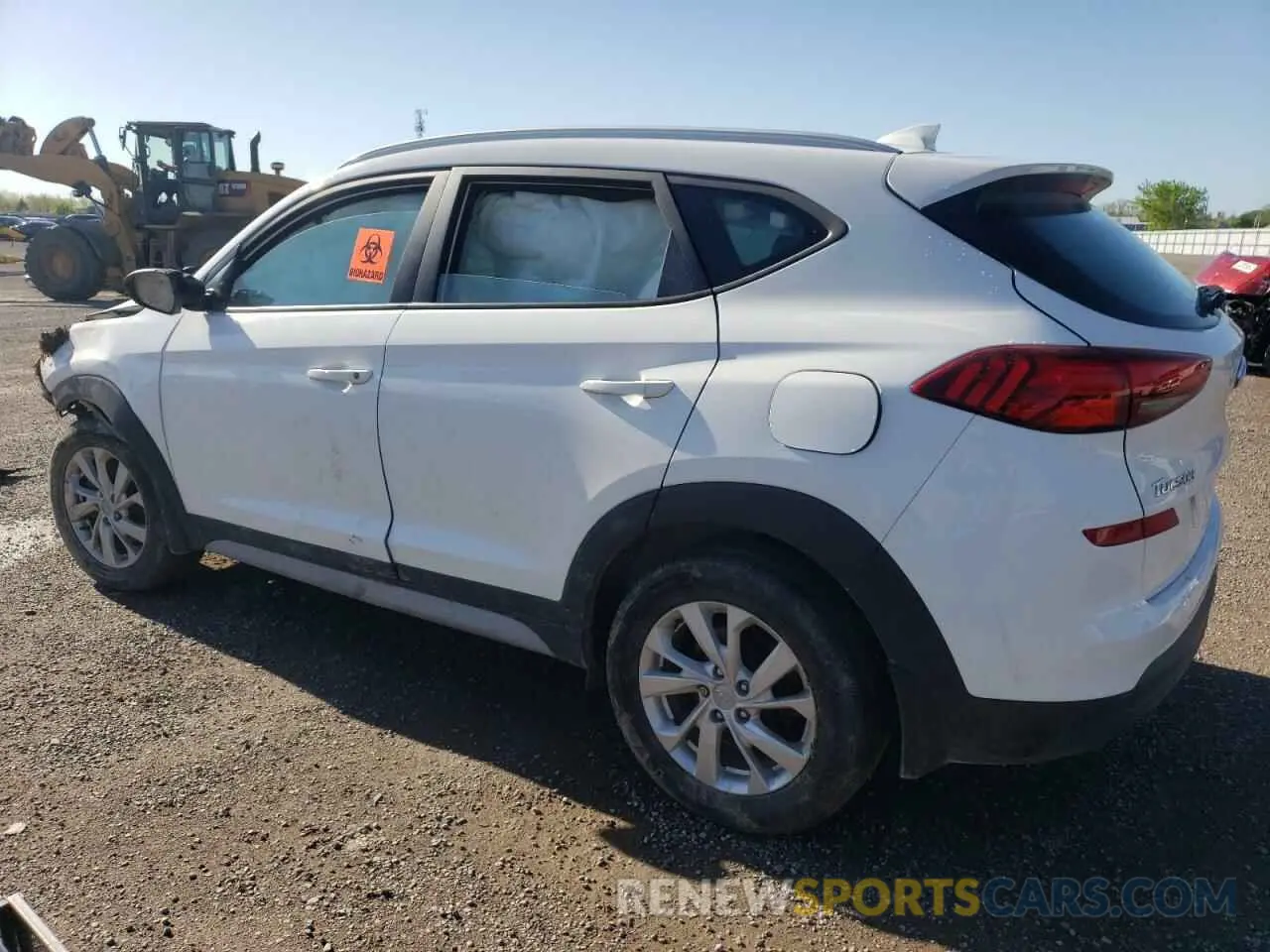 2 Photograph of a damaged car KM8J3CA43KU854812 HYUNDAI TUCSON 2019