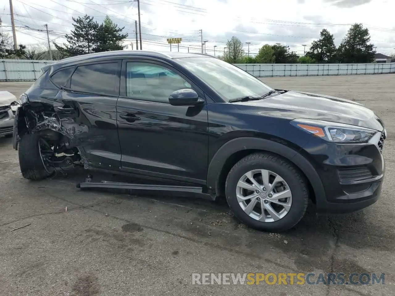 4 Фотография поврежденного автомобиля KM8J3CA45KU917294 HYUNDAI TUCSON 2019