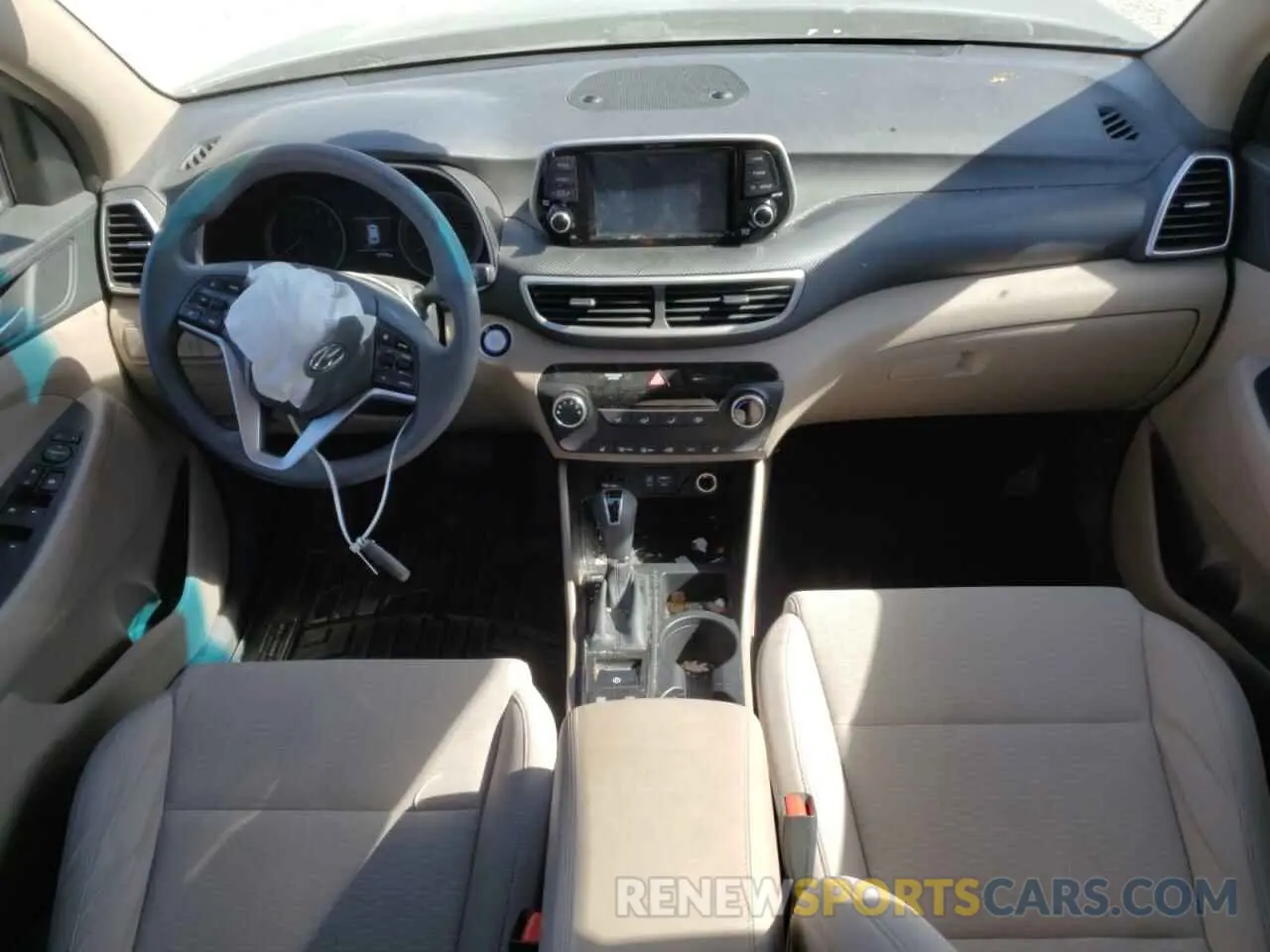 8 Photograph of a damaged car KM8J3CA46KU998855 HYUNDAI TUCSON 2019