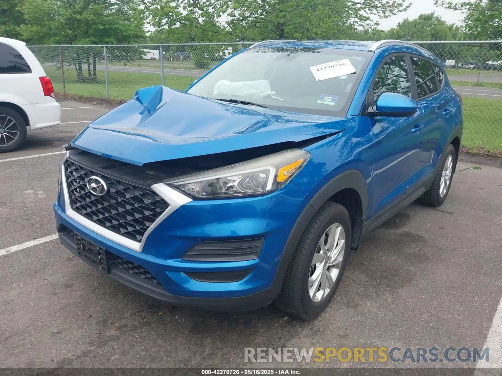 2 Фотография поврежденного автомобиля KM8J3CA47KU856580 HYUNDAI TUCSON 2019