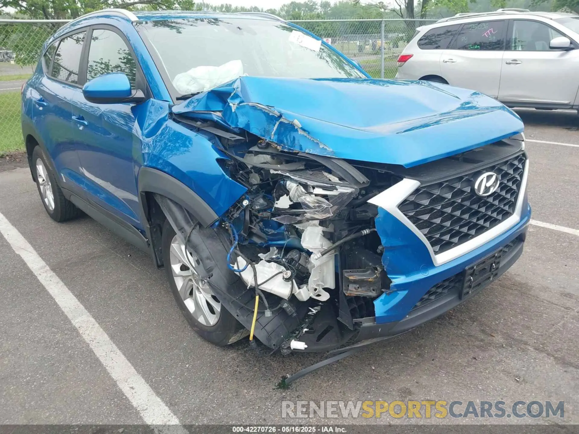 6 Фотография поврежденного автомобиля KM8J3CA47KU856580 HYUNDAI TUCSON 2019