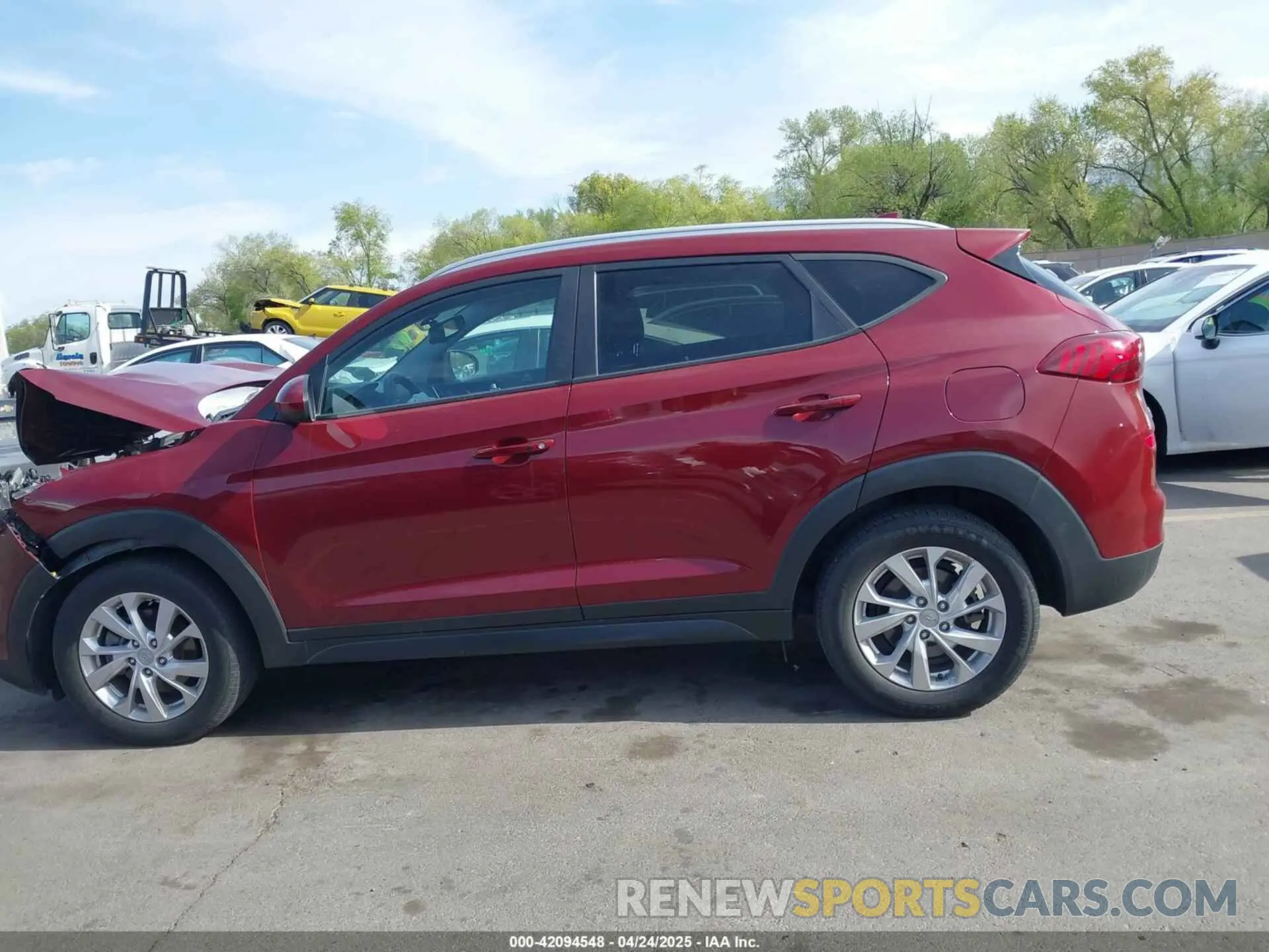 14 Фотография поврежденного автомобиля KM8J3CA47KU881379 HYUNDAI TUCSON 2019