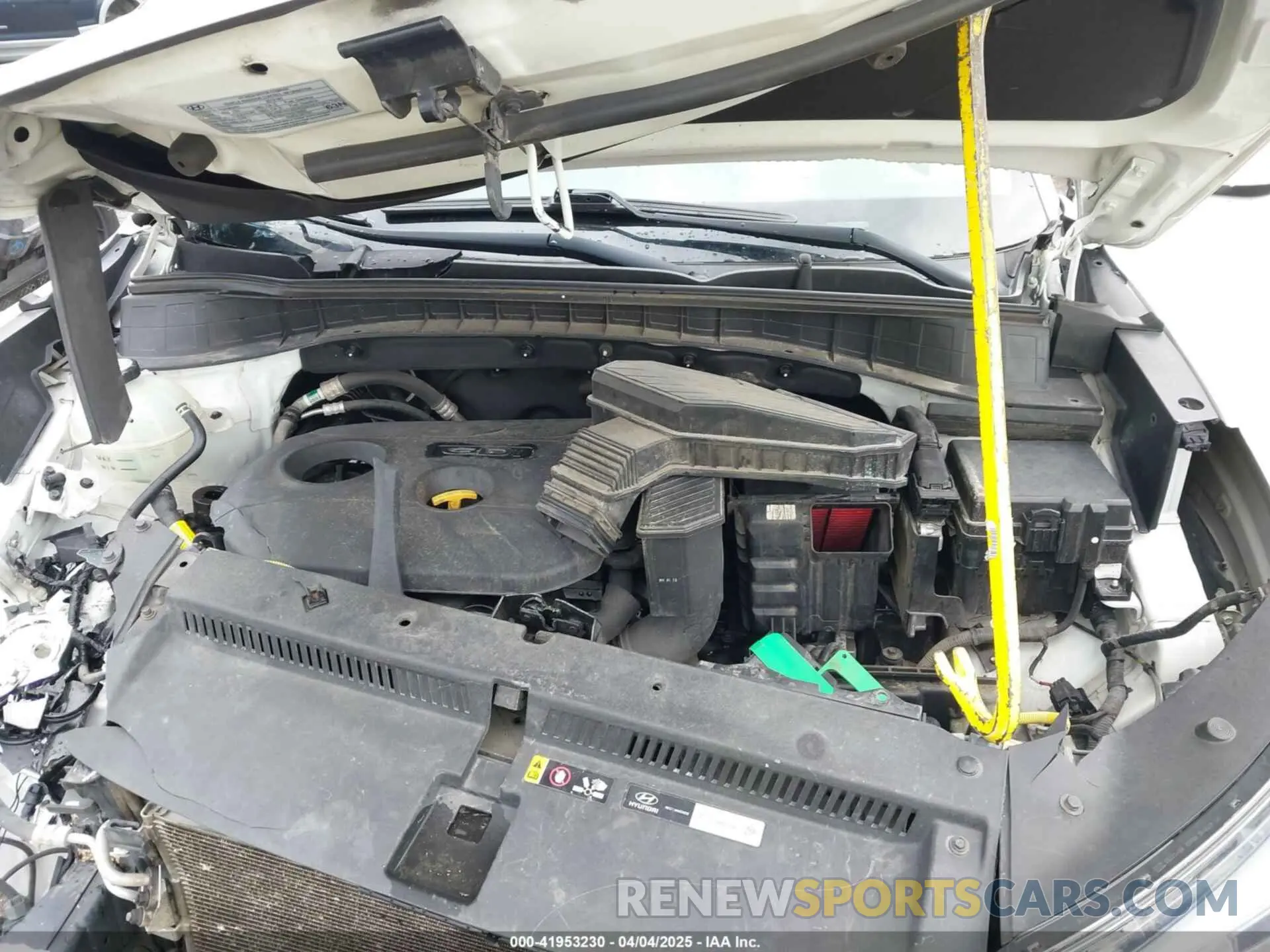 10 Фотография поврежденного автомобиля KM8J3CA49KU954400 HYUNDAI TUCSON 2019