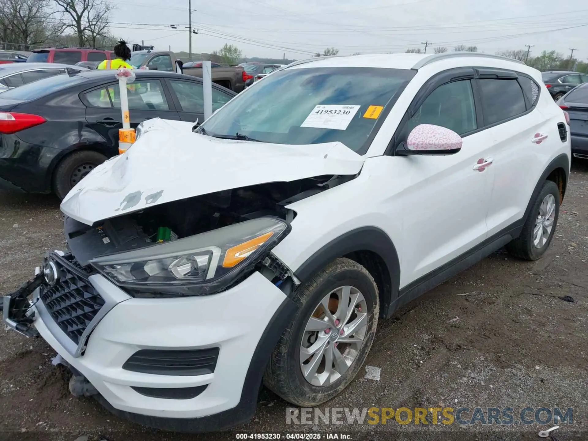 2 Фотография поврежденного автомобиля KM8J3CA49KU954400 HYUNDAI TUCSON 2019