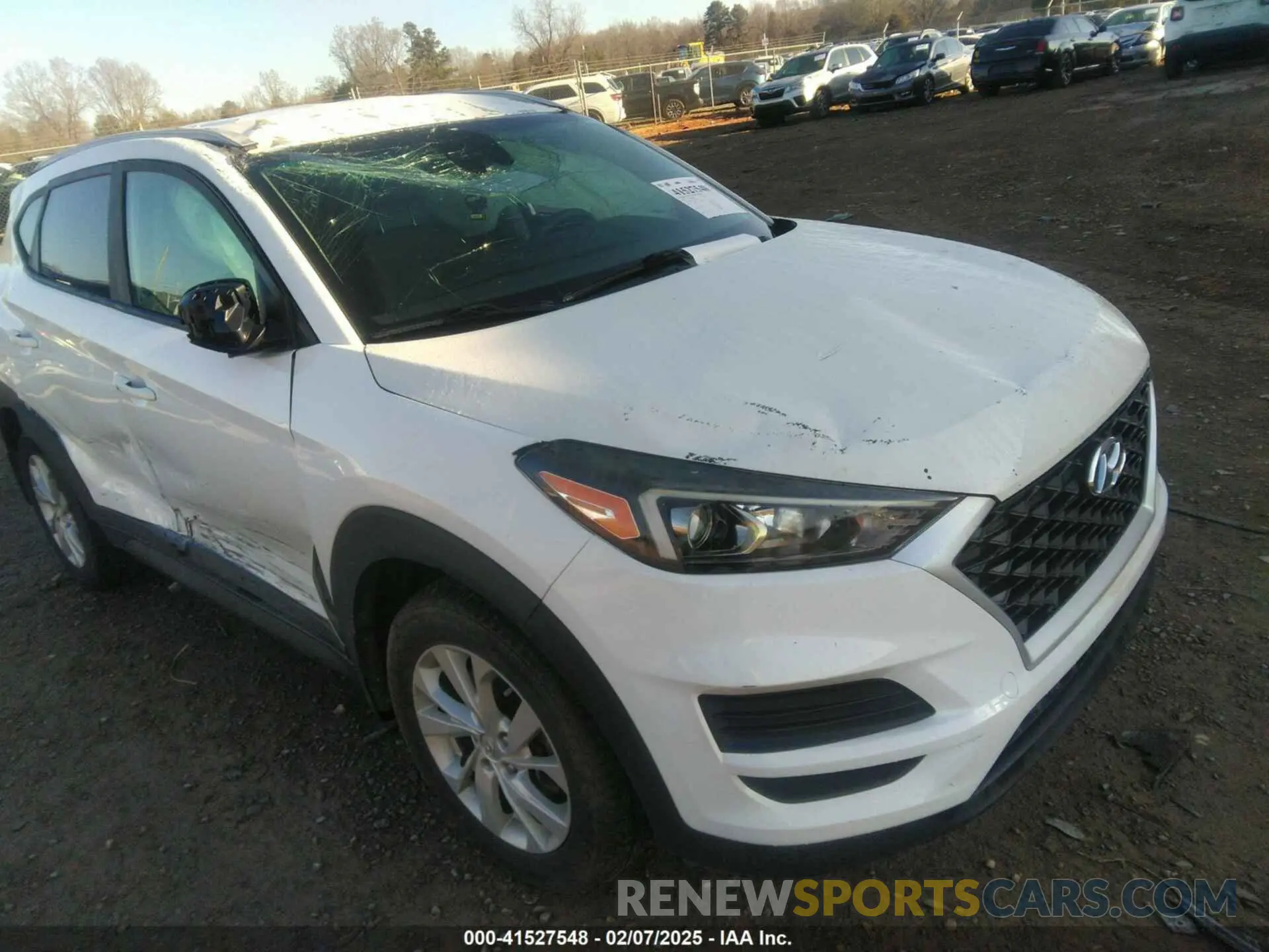 1 Photograph of a damaged car KM8J3CA4XKU894613 HYUNDAI TUCSON 2019