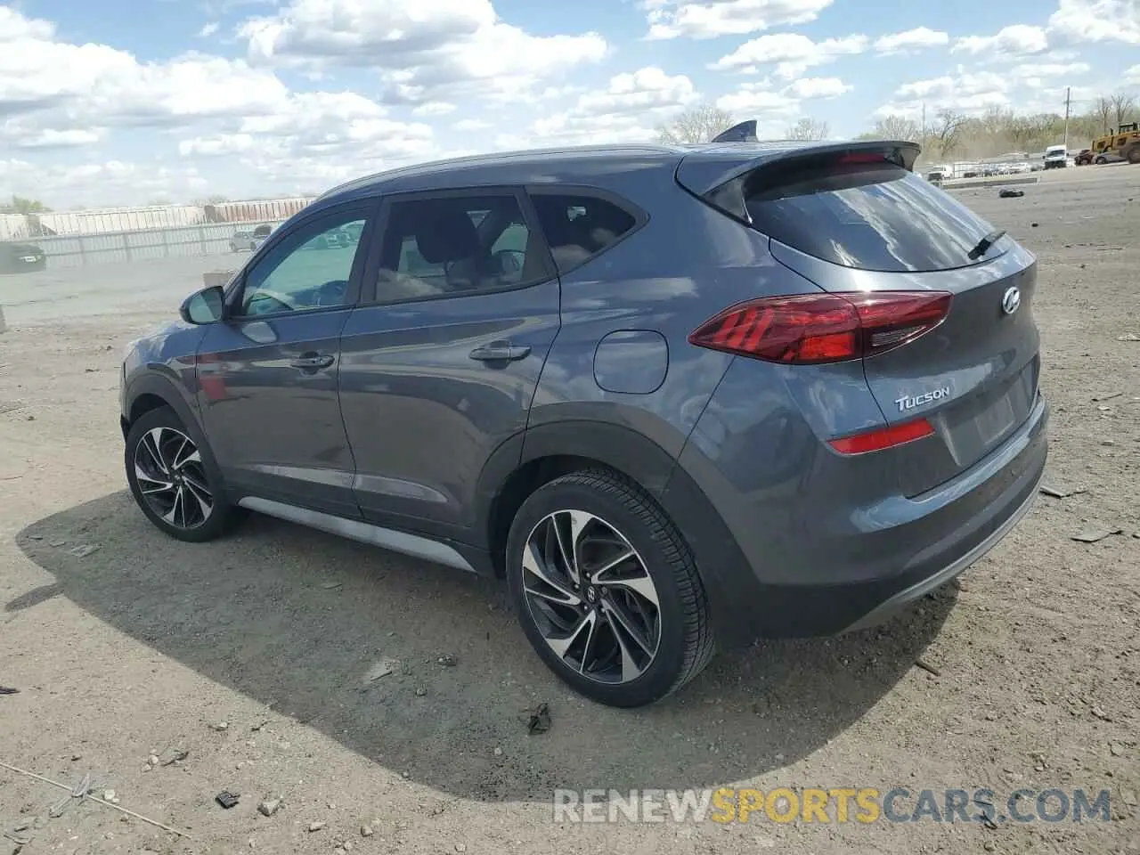 2 Фотография поврежденного автомобиля KM8J3CAL0KU986644 HYUNDAI TUCSON 2019