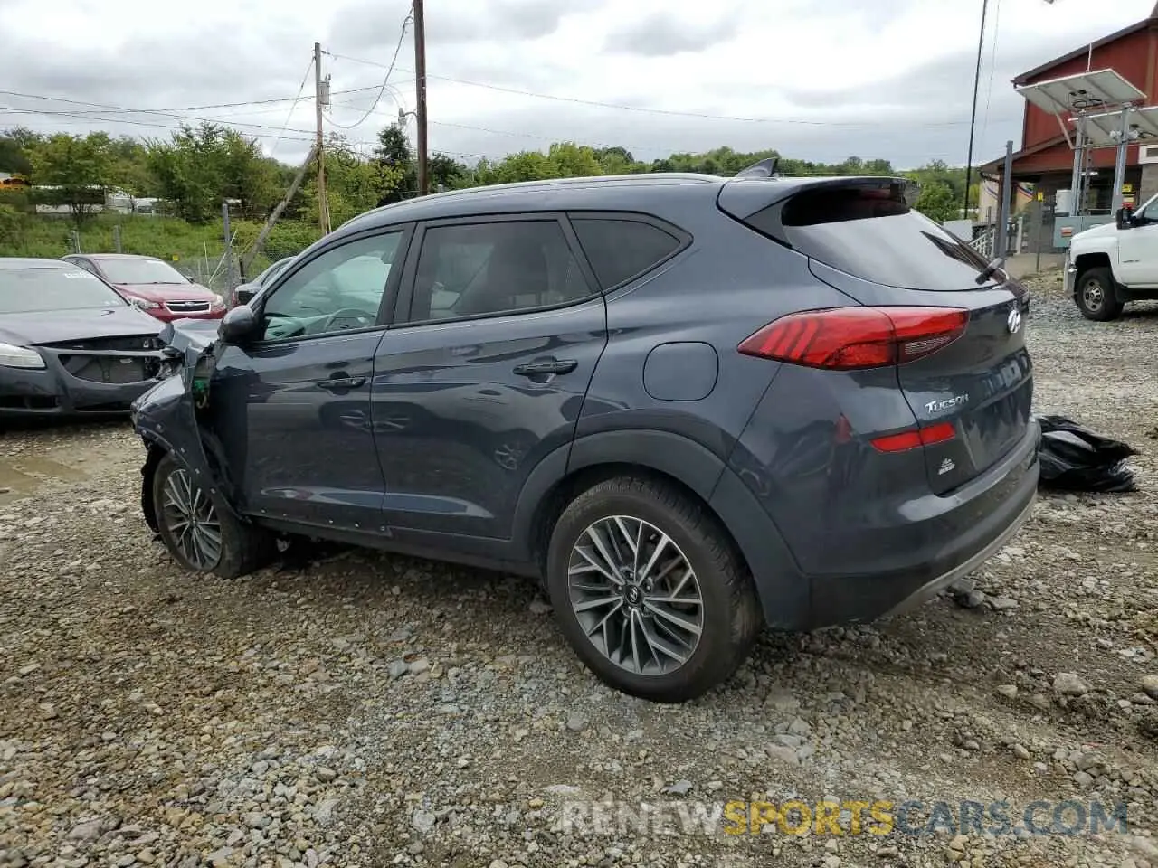 2 Фотография поврежденного автомобиля KM8J3CAL1KU974955 HYUNDAI TUCSON 2019