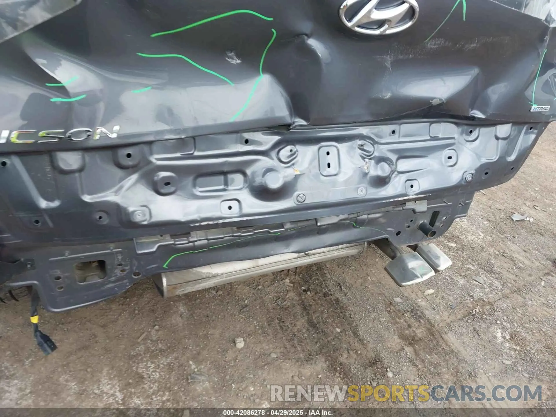 6 Photograph of a damaged car KM8J3CAL2KU009361 HYUNDAI TUCSON 2019