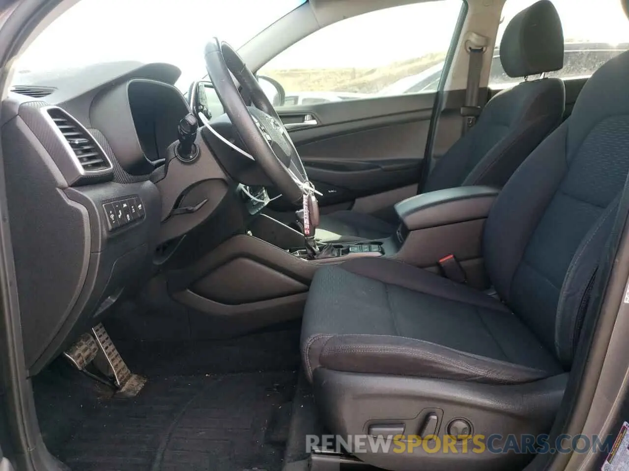 7 Фотография поврежденного автомобиля KM8J3CAL2KU923738 HYUNDAI TUCSON 2019