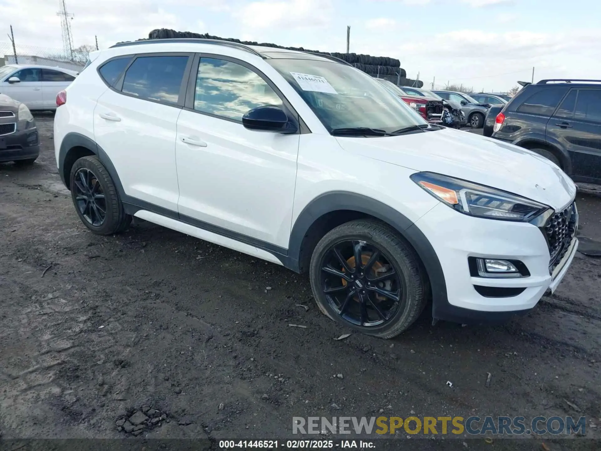 1 Фотография поврежденного автомобиля KM8J3CAL2KU949093 HYUNDAI TUCSON 2019