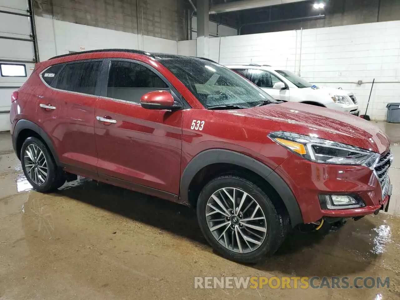 4 Photograph of a damaged car KM8J3CAL3KU010311 HYUNDAI TUCSON 2019