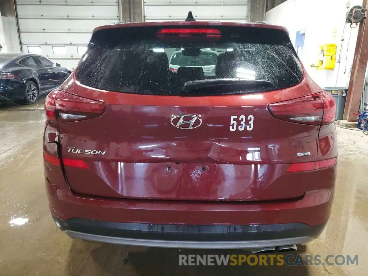 6 Photograph of a damaged car KM8J3CAL3KU010311 HYUNDAI TUCSON 2019