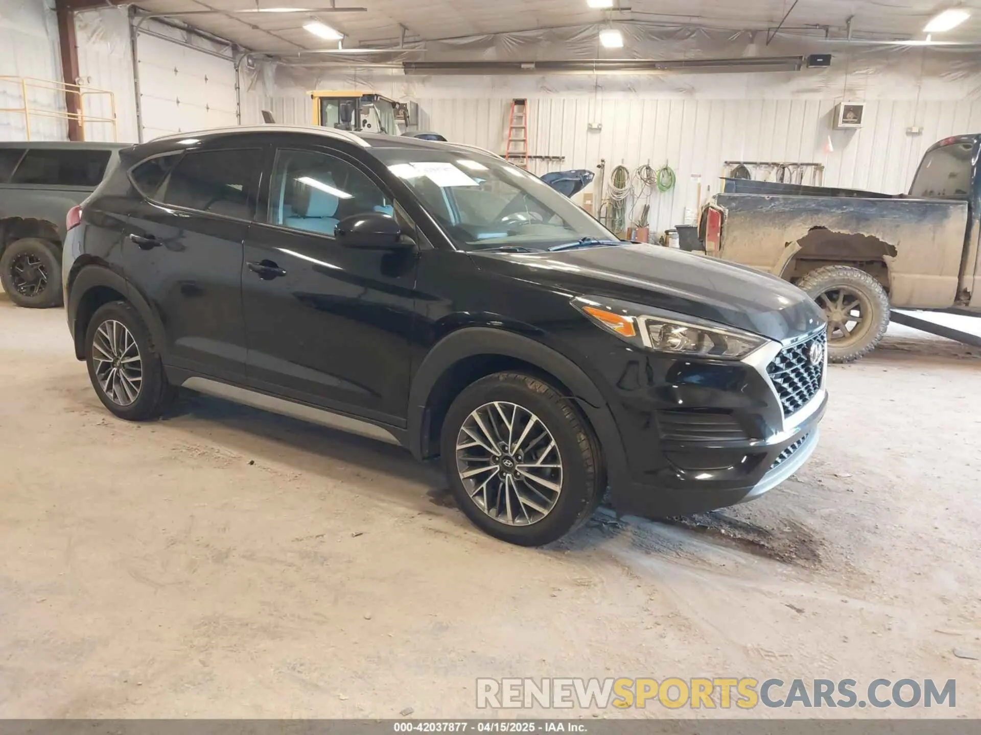 1 Photograph of a damaged car KM8J3CAL6KU932121 HYUNDAI TUCSON 2019