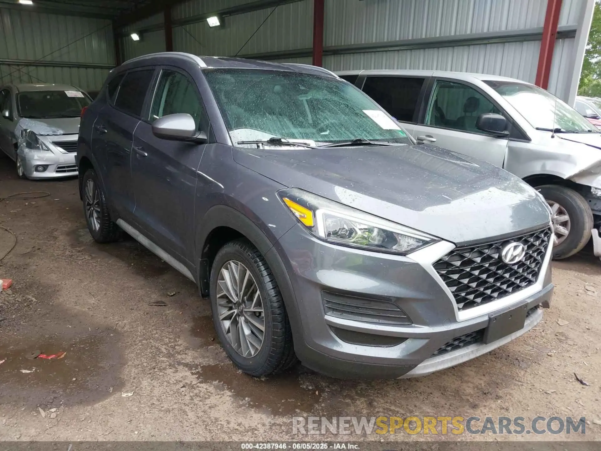 1 Фотография поврежденного автомобиля KM8J3CAL7KU993669 HYUNDAI TUCSON 2019