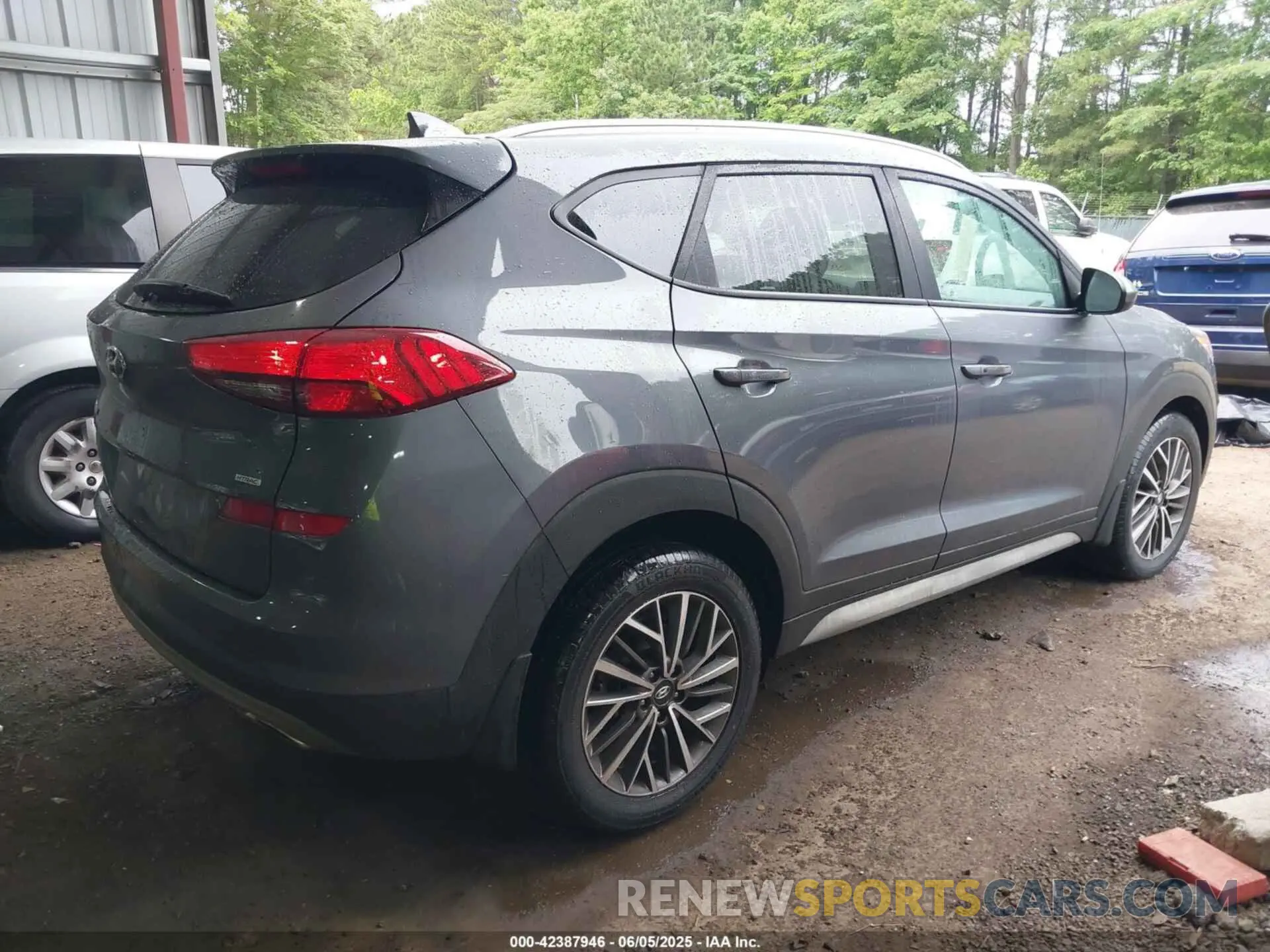 4 Фотография поврежденного автомобиля KM8J3CAL7KU993669 HYUNDAI TUCSON 2019