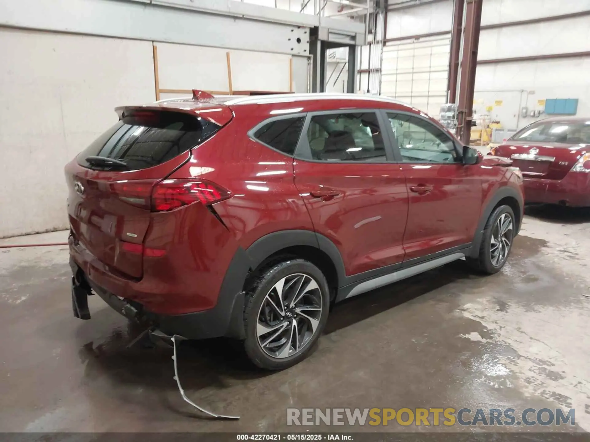 4 Photograph of a damaged car KM8J3CAL8KU848771 HYUNDAI TUCSON 2019