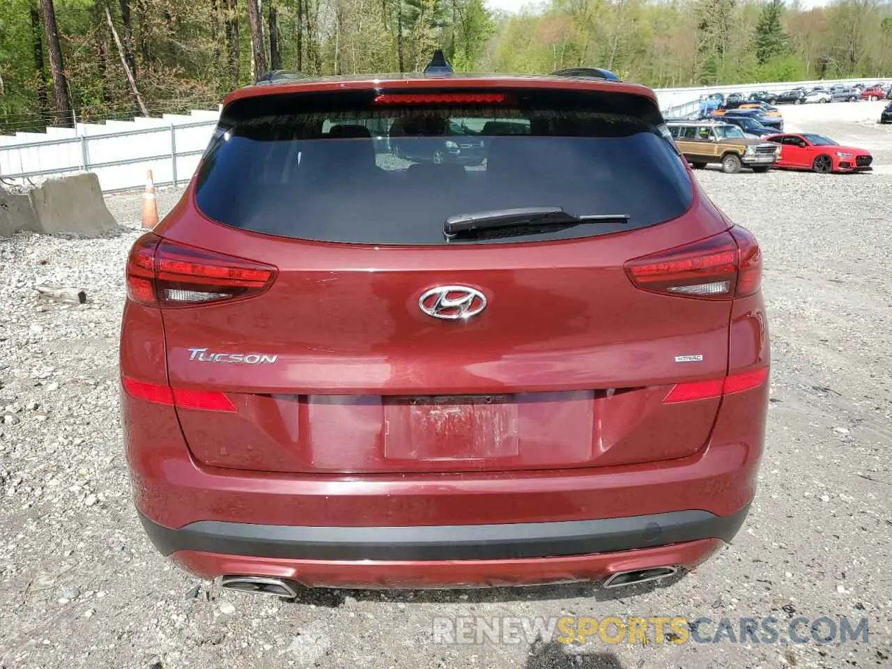 6 Фотография поврежденного автомобиля KM8J3CAL8KU990117 HYUNDAI TUCSON 2019