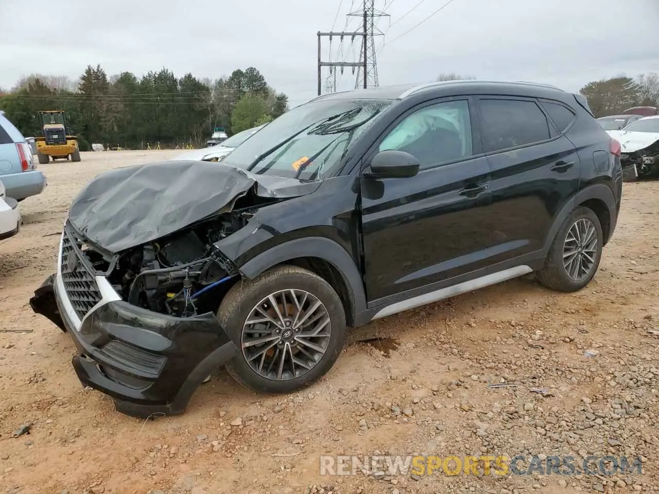 1 Фотография поврежденного автомобиля KM8J3CAL9KU886879 HYUNDAI TUCSON 2019