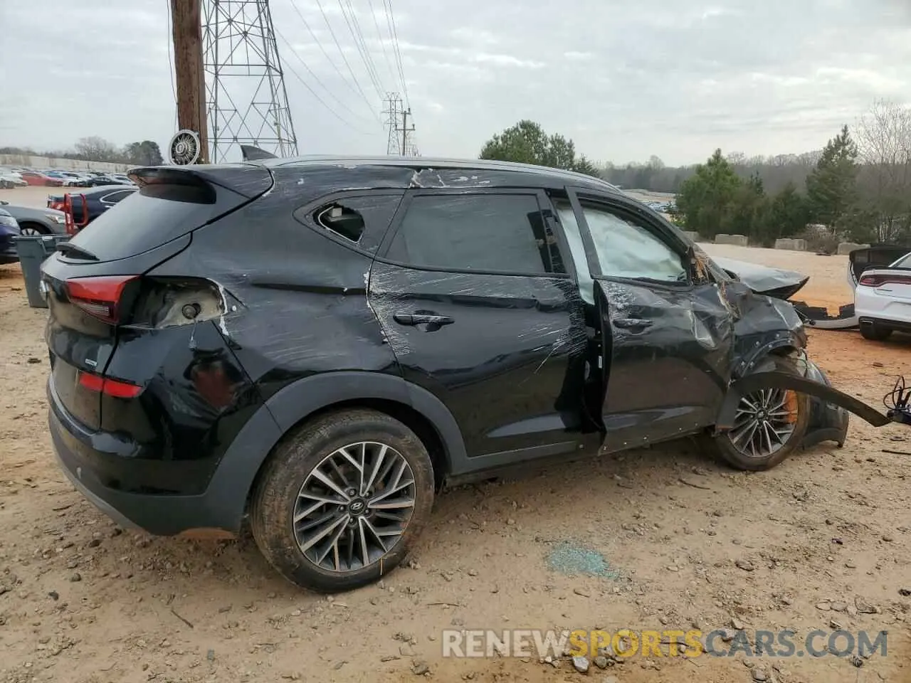 3 Фотография поврежденного автомобиля KM8J3CAL9KU886879 HYUNDAI TUCSON 2019