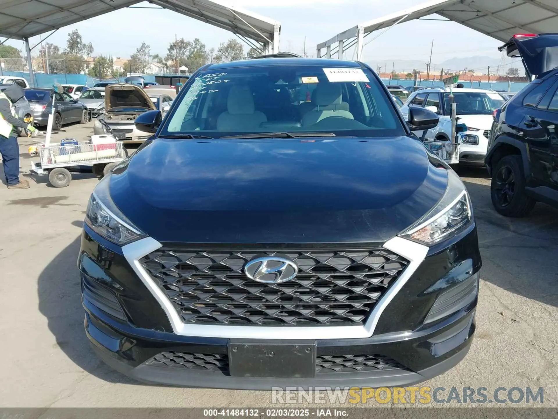 11 Фотография поврежденного автомобиля KM8J23A40LU076053 HYUNDAI TUCSON 2020